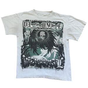 Vintage Ryuzaki Death Note Shonen Jump Anime Manga Short Sleeve T-Shirt Medium